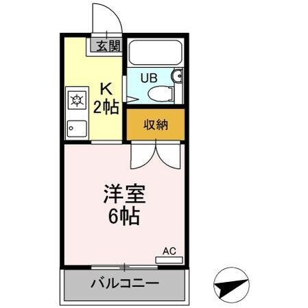 ジュネス昭島の物件間取画像